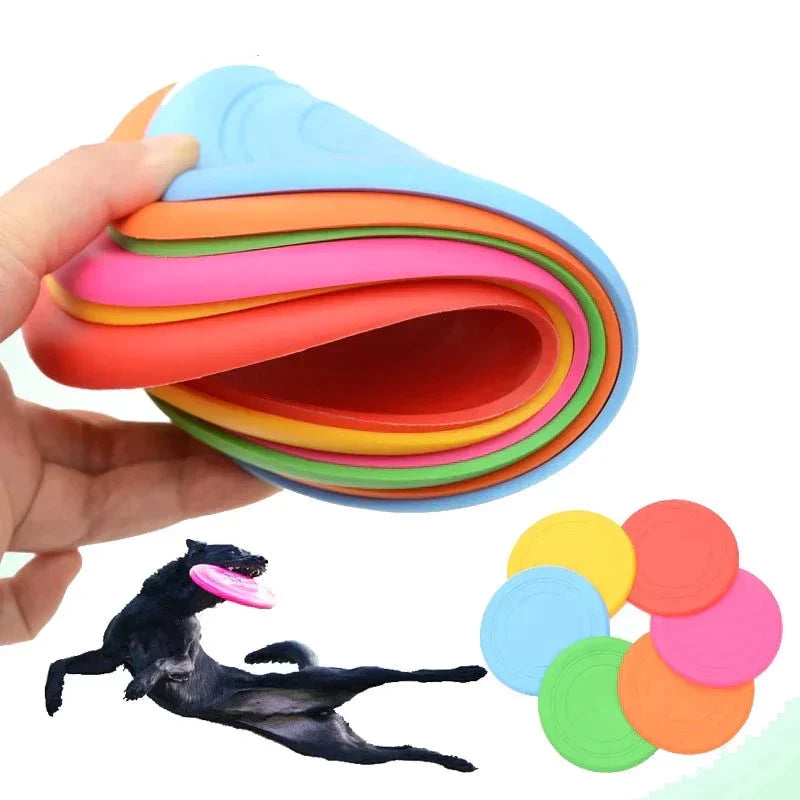 Disco de silicone - brinquedo para pet - Encontrei De Tudo