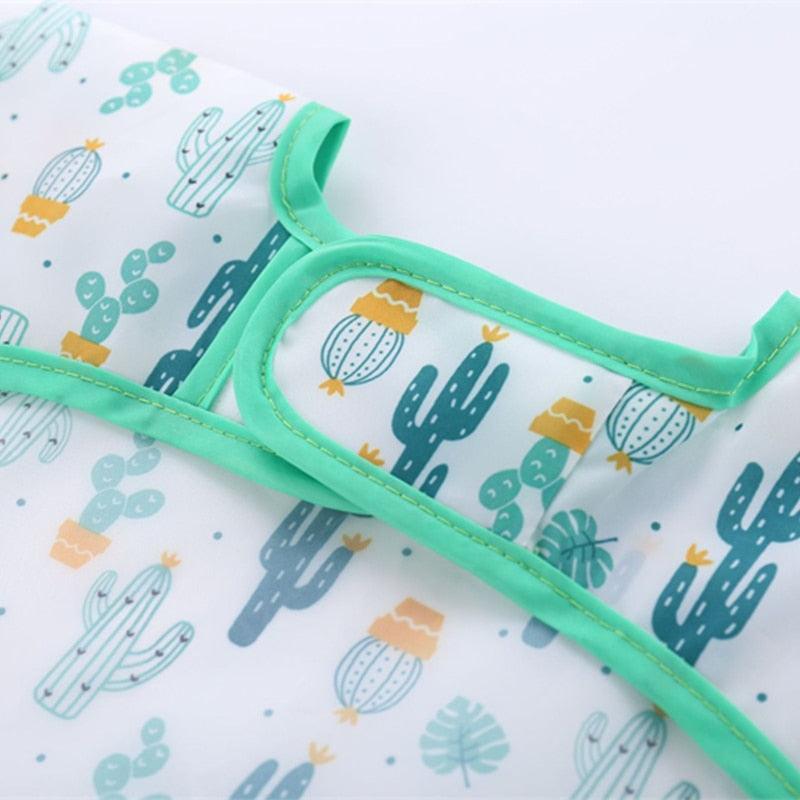 Avental de manga comprida para bebês - Encontrei De Tudo